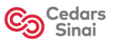 Cedars Sinai logo - words with graphic