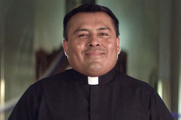 Padre Abdias smiling - #WeLoveAHealthyLA